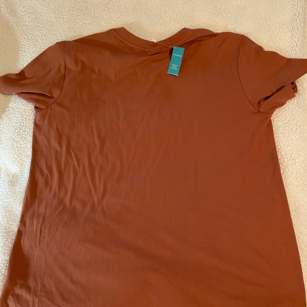 Maurices Terracotta Graphic Tee Size XL. NWT - Picture 7 of 8